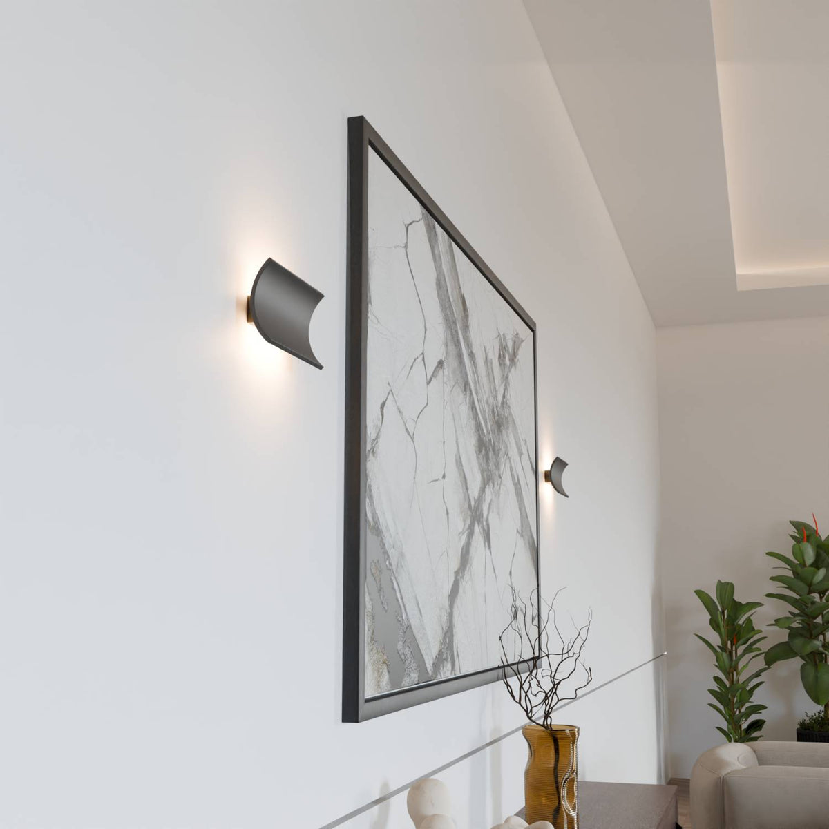 Lampa ścienna Alva