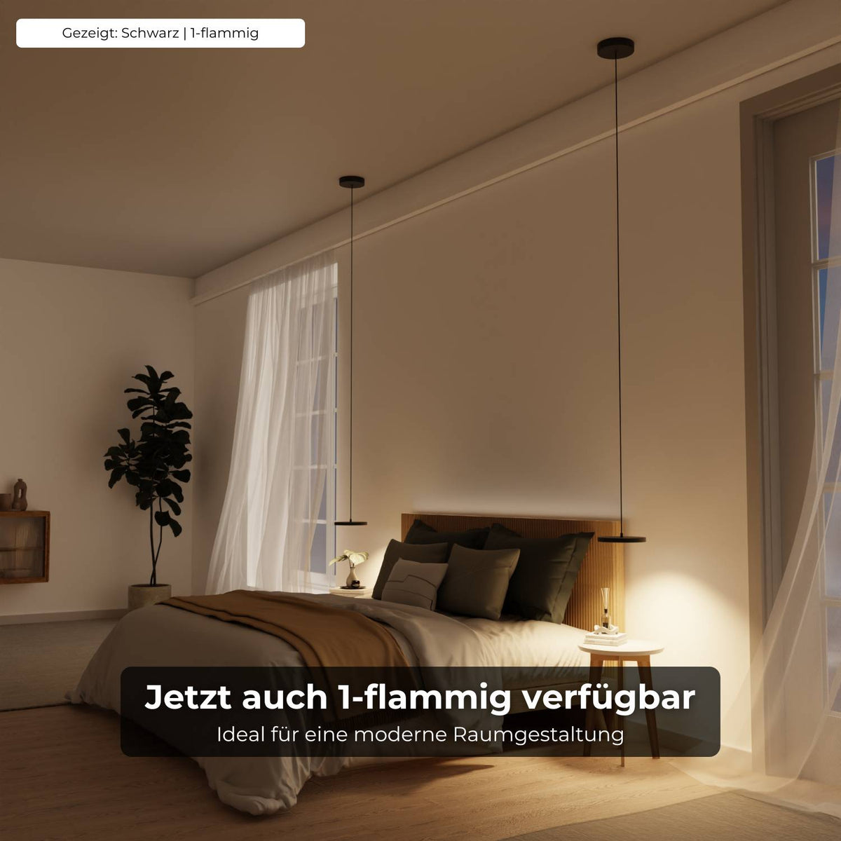 DALI-2 DT8: lampa wisząca Evanos