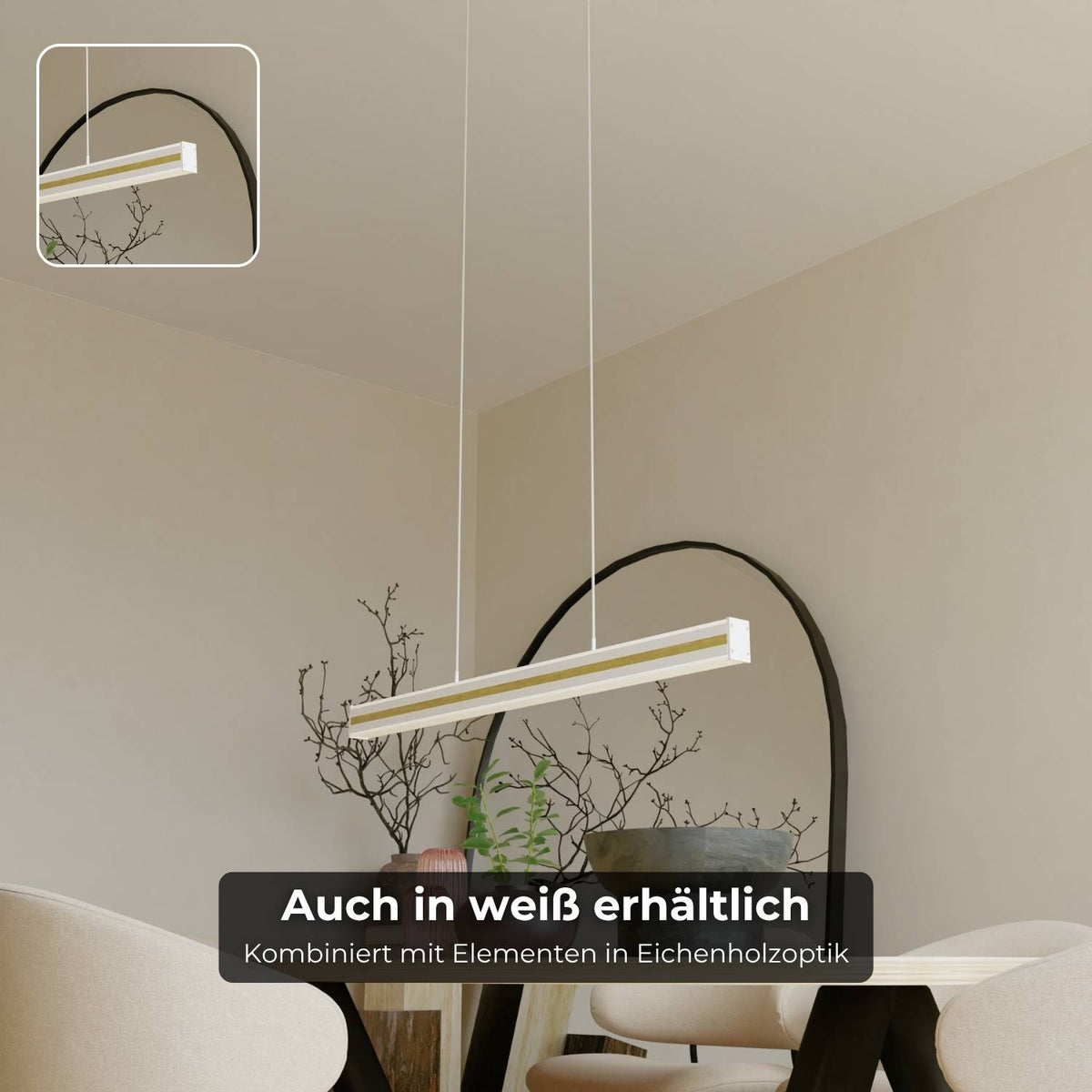 DALI-2 DT8: lampa wisząca Kalea