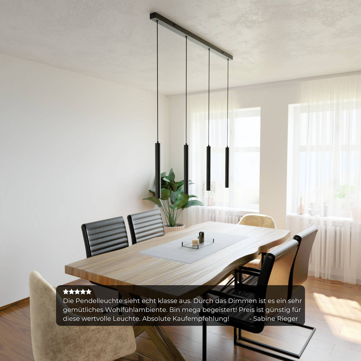 DALI-2 DT8: lampa wisząca Learis