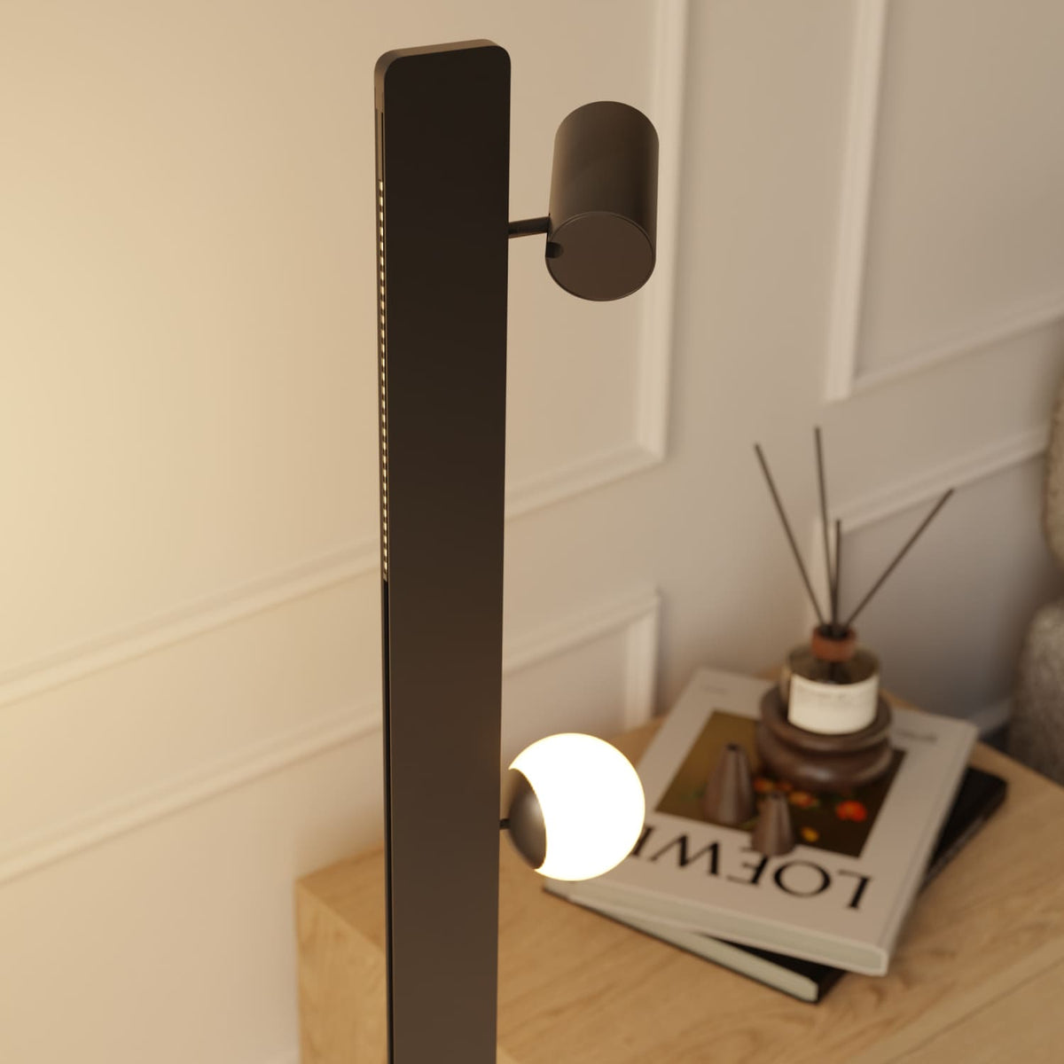 Modułowa lampa podłogowa „Azena”