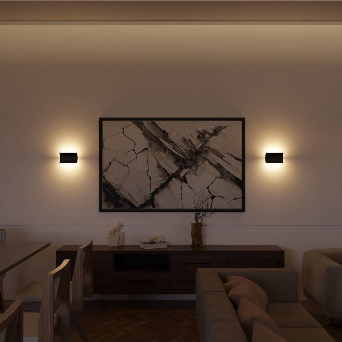 Lampa ścienna Alva