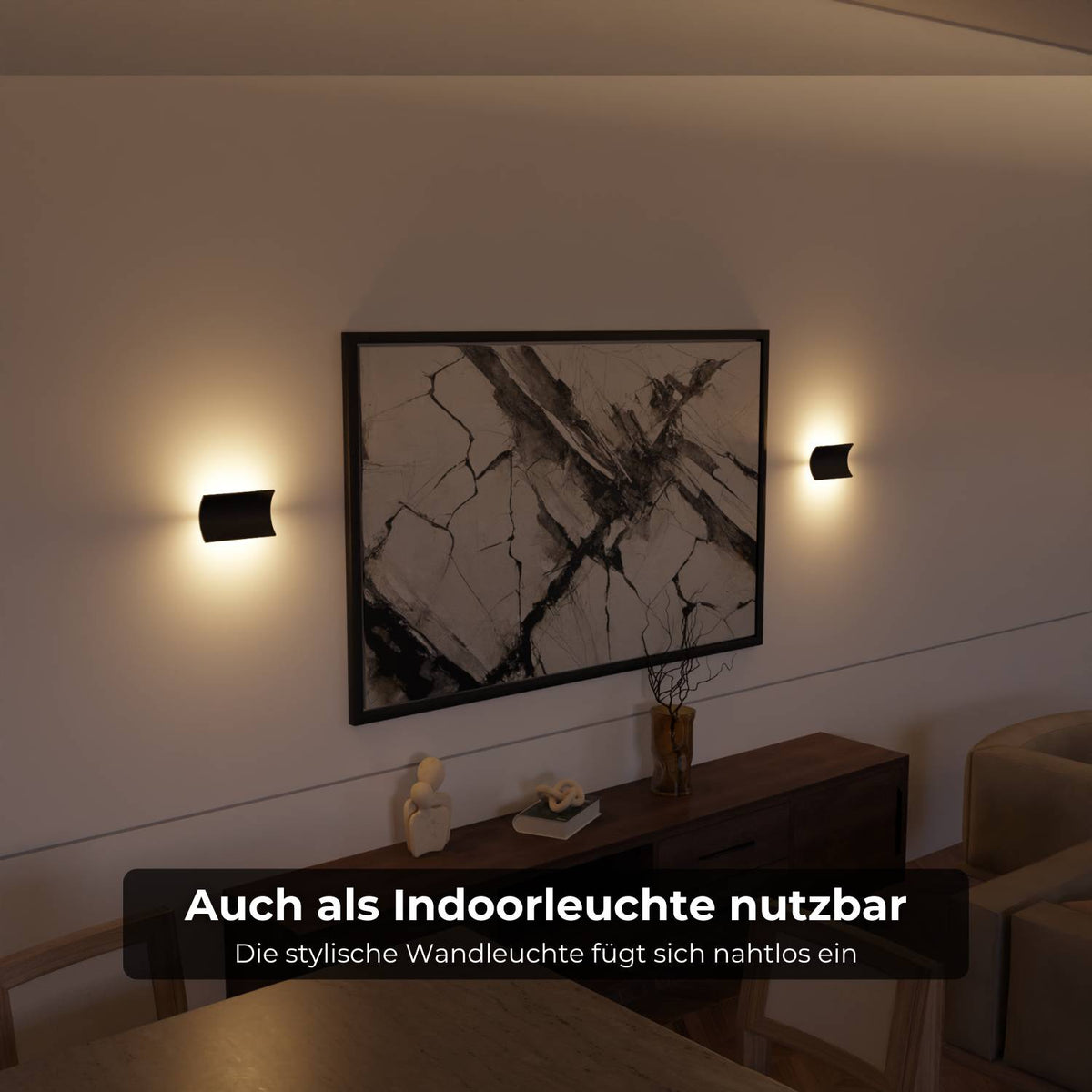 Lampa ścienna Alva