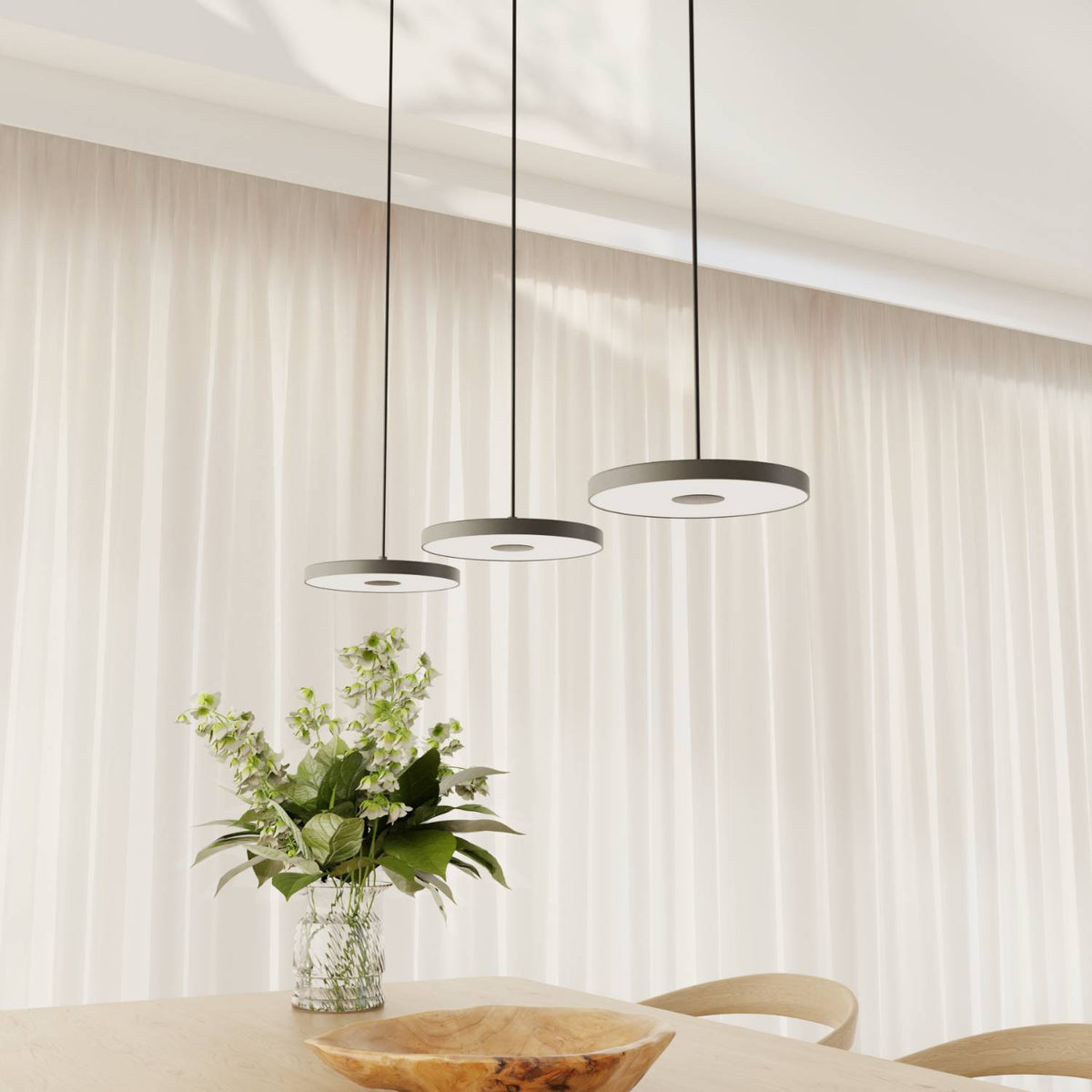DALI-2 DT8: lampa wisząca Evanos