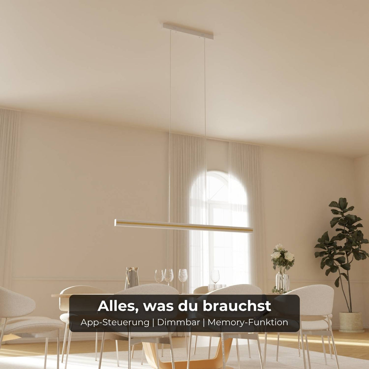 DALI-2 DT8: lampa wisząca Kalea