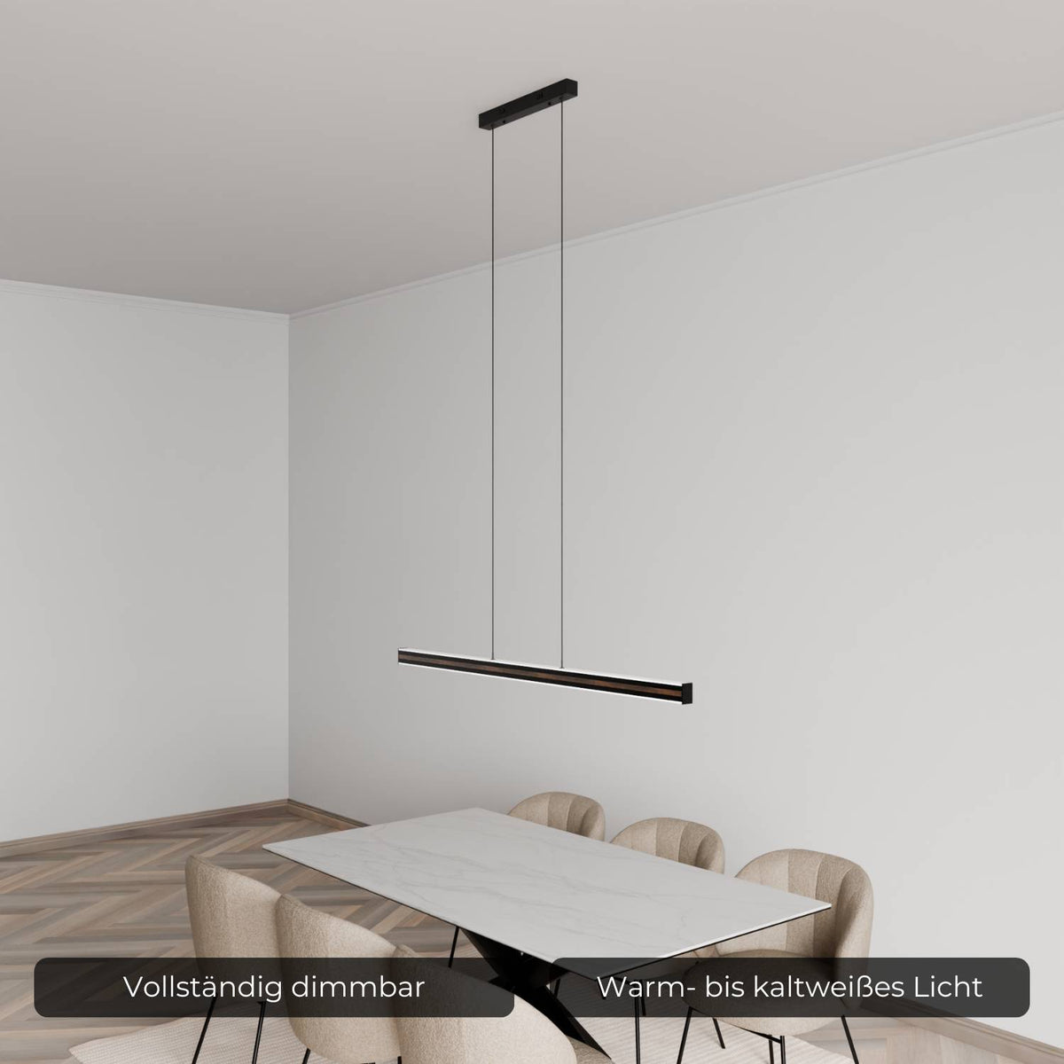 DALI-2 DT8: lampa wisząca Kalea