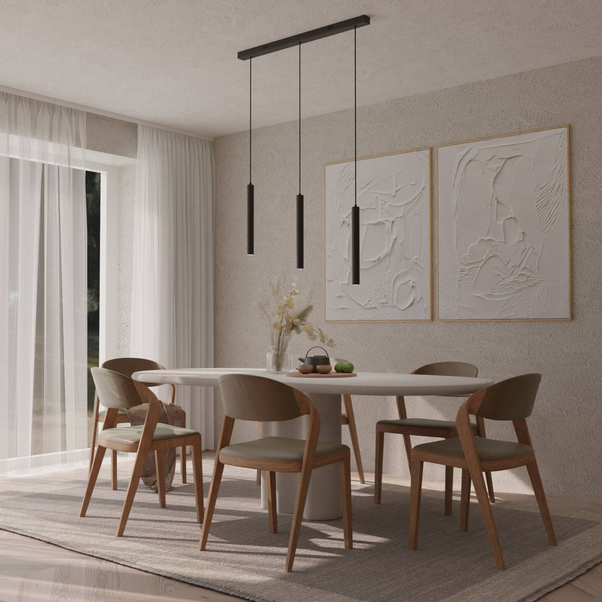 DALI-2 DT8: lampa wisząca Learis