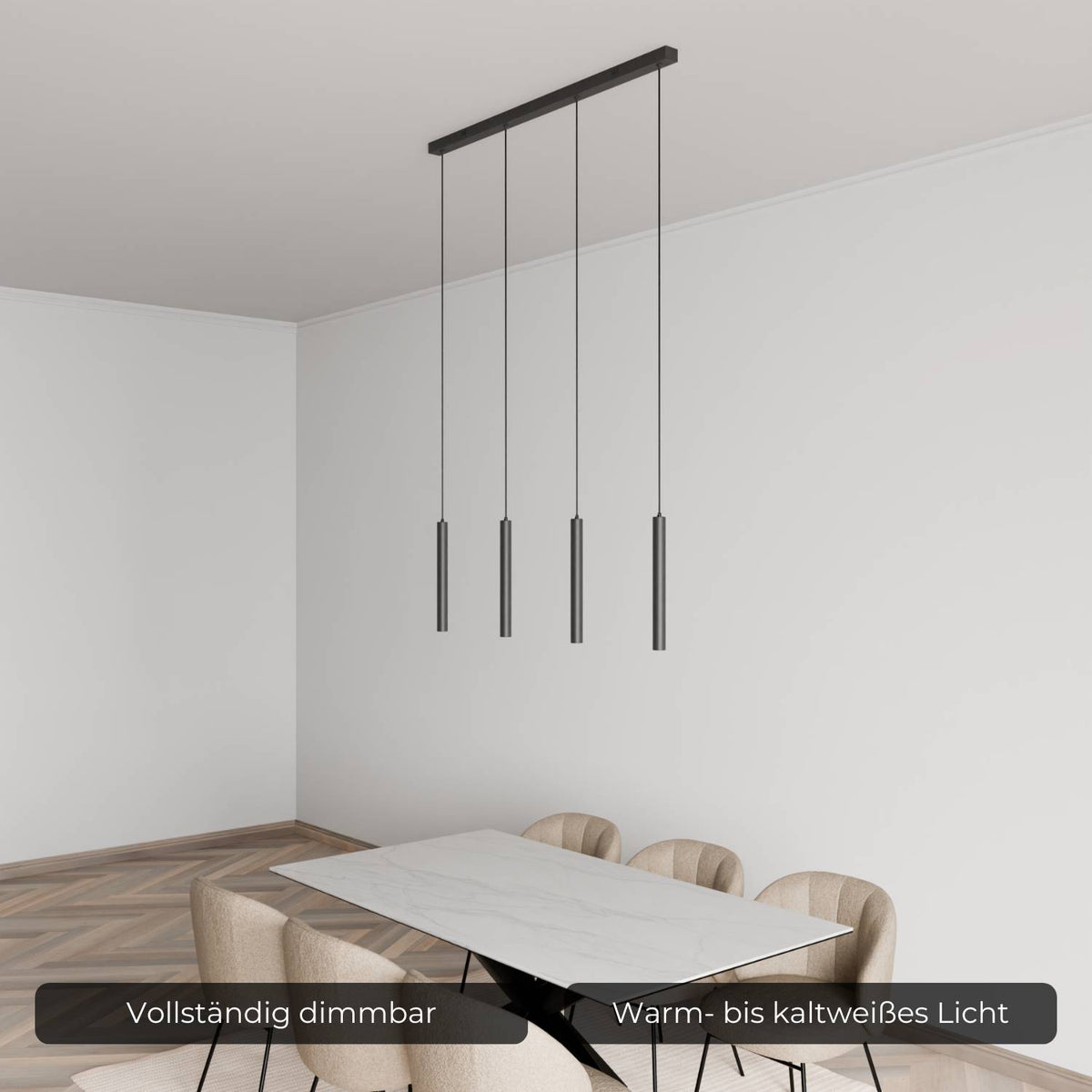 DALI-2 DT8: lampa wisząca Learis