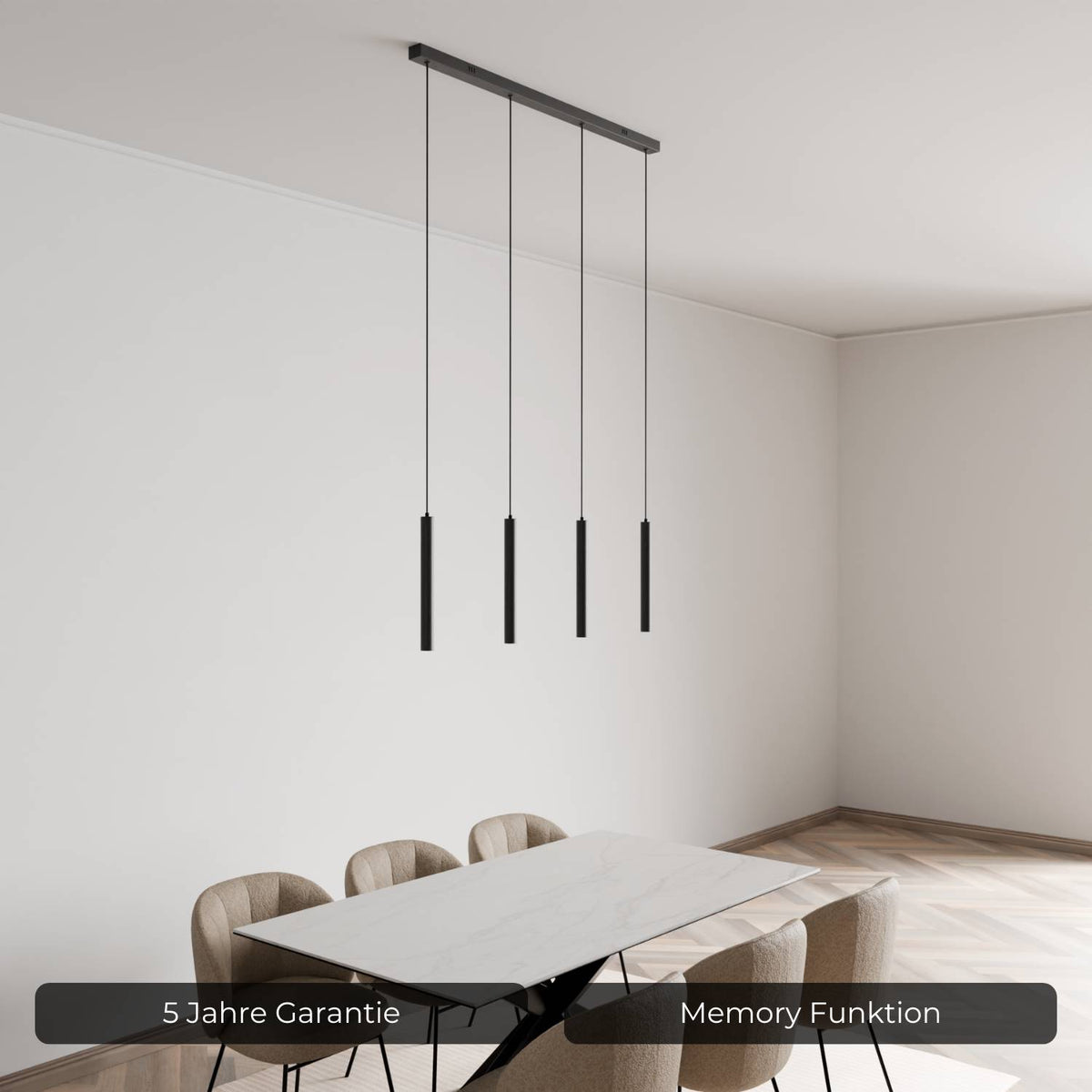 DALI-2 DT8: lampa wisząca Learis