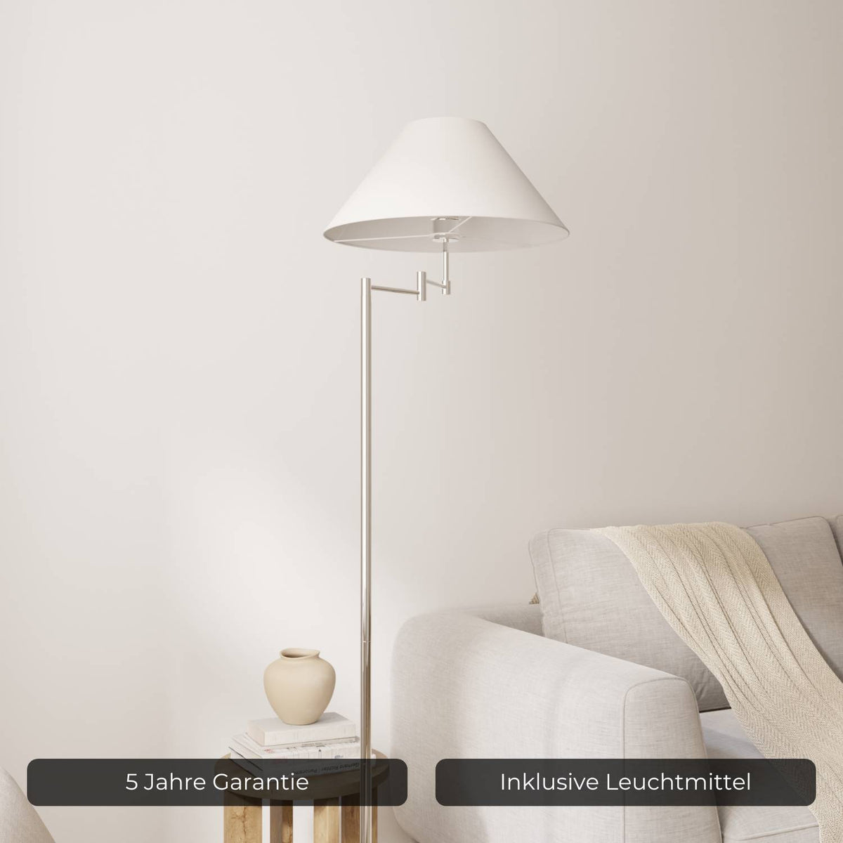 Towar drugiej jakości: lampa podłogowa Melo