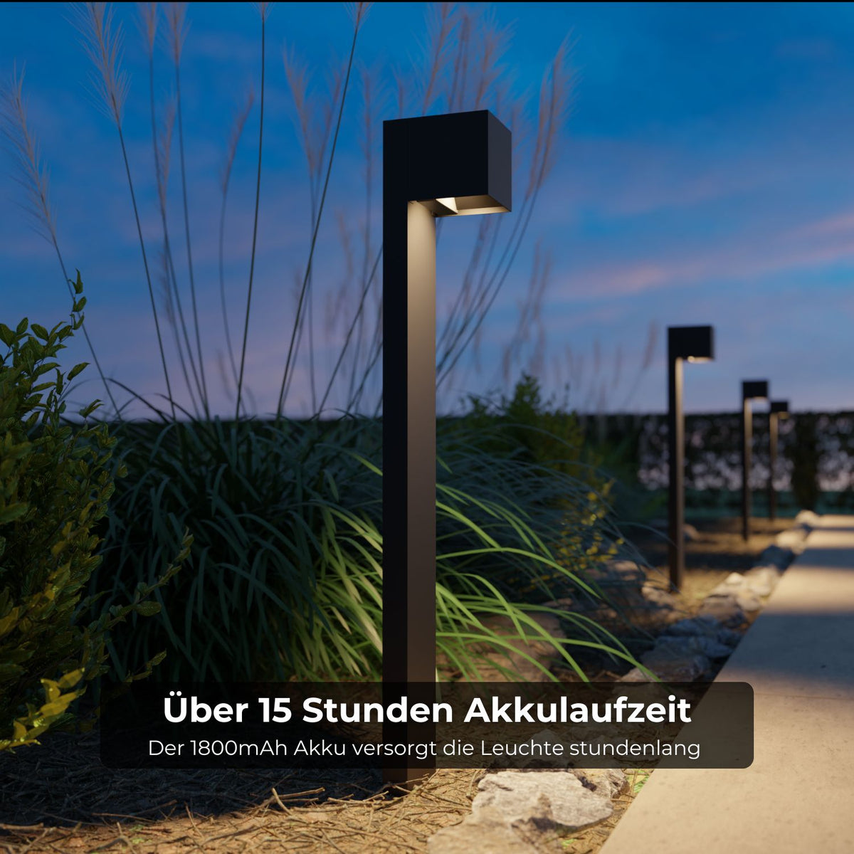 Solarna lampa ogrodowa na ścieżkę „Havis”