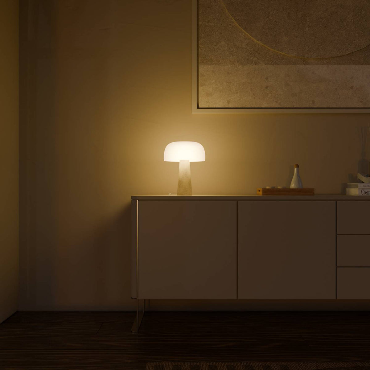 Towar powystawowy: lampa stołowa Lyra